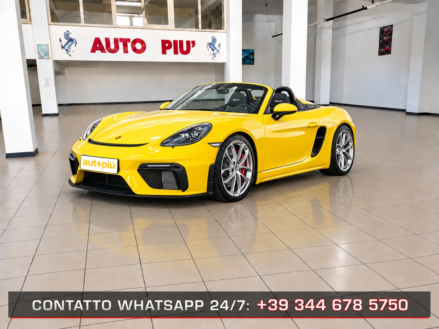 Porsche 718 Boxster Spyder